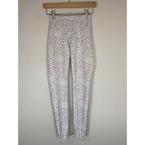 ALLFENIX High Waisted Ankle‎ Leggings Leopard Cheetah Yoga XSMALL